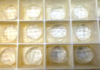 Swarovski 6012 15.4 x 14mm Flat Briolette Pendant Crystal Jewelry supplies