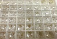 Swarovski Element 6744 12mm Flower Pendant Crystal Pendant Beads Crystal drops vintage findings jewelry making wedding decorations