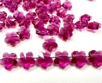 8mm Swarovski 5744 Faceted Flower Crystal Beads side drilled Premium Supply