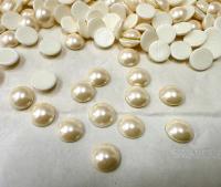 SS34 (7mm) Swarovski Crystal 2080/4 Cabochon Pearl Hotfix Flat Back