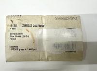 Swarovski Crystal Blue Shade 4MM Xirius Lochrose SEW ON STONES 3188 embroidery materials couture material