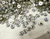 Swarovski Crystal Blue Shade 4MM Xirius Lochrose SEW ON STONES 3188 embroidery materials couture material