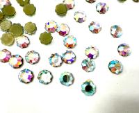 Swarovski 2728 34ss (7.2mm) Marguerite Flatback Crystal Hot Fix