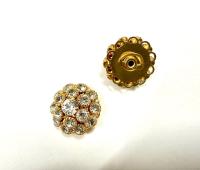 18 mm Vintage Gold plated Swarovski Embellishment DIY Supplies wedding decorations