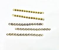 Vintage Swarovski Crystal Connector in Crystal Brass Setting