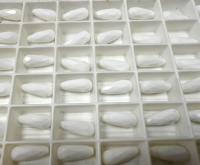 Vintage Swarovski 11x4mm long drop beads  jewelry making vintage beads findings necklace making beads supply