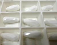 Vintage Swarovski 11x4mm long drop beads  jewelry making vintage beads findings necklace making beads supply