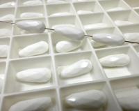 Vintage Swarovski 11x4mm long drop beads  jewelry making vintage beads findings necklace making beads supply