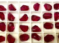 Swarovski Art 5524 CRYSTAL 16mm Cosmic Crystal in Ruby Beads