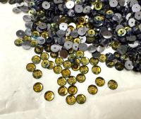 4mm Crystal Swarovski 3112 Lochrose Rhinestones Cystal Tabac M-Foil color