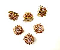 Swarovski Bird Cage Crystal in Light Amethyst