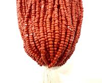 11/0 Charlotte true Cut Beads Opaque Burnt Rust