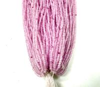 13/0 Charlotte Cut Beads, Light Amethyst Opal, Jewellery Supply