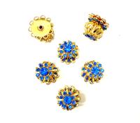 Swarovski Bird Cage Crystal in Sapphire