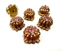 Swarovski Bird Cage Crystal in Light Rose