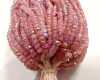 11/0 Hanks Charlotte Cut Beads Patina Opal Neon Coral Aurore Boreale PREMIUM SEED BEADS Native Supplies truecuts beads