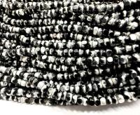 Patina Jet Silver Charlotte Cut Seed Beads, 8/0 Hanks