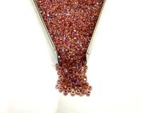 11/0 Charlotte Cut Seed Beads, Pearl Lined AB Czech Glass