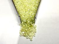 11/0 Charlotte Cut Seed Beads, Pearl Lined AB Czech Glass