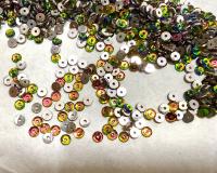 3mm Preciosa Crystal Vitrail Medium Flat Back Sew-On Stones