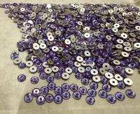 3mm Violet Preciosa Crystal Flat Back Sew-On Stones