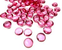 Swarovski 7mm Rose Unfoiled Cabochons, Crystal Flat Back Oval