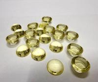 12 mm Swarovski Round Cabochon Cabs Jonquil unfoiled Article # 2090/4 Vintage Flat Back