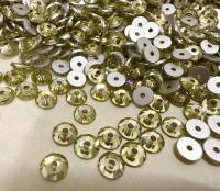 4mm Preciosa Crystal Jonquil Flat Back Sew-On Stones