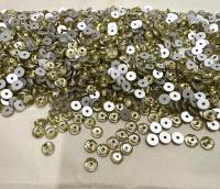 4mm Preciosa Crystal Jonquil Flat Back Sew-On Stones