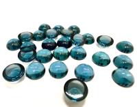 10 mm Swarovski Round Cabochon Cabs Article #2090/4 Vintage in Montana Unfoiled lat Back