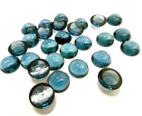 10 mm Swarovski Round Cabochon Cabs Article #2090/4 Vintage in Montana Unfoiled lat Back