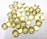 8 mm Swarovski Round Cabochon Cabs Jonquil unfoiled Article # 2090/4 Vintage Flat Back