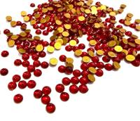 2.5mm Siam Swarovski Crystals, Flat Back Cabochons