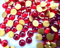 2.5mm Siam Swarovski Crystals, Flat Back Cabochons
