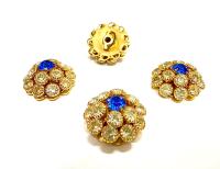 18 mm Vintage Gold plated Swarovski Embellishment DIY Supplies wedding decorations