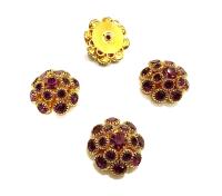 20 mm Vintage Gold plated Swarovski Embellishment DIY Supplies wedding decorations