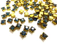 Swarovski Montana Montees, 16ss Vintage Rhinestones