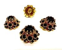 22 mm Vintage Gold Plated Swarovski Embellishment DIY Supplies wedding decorations