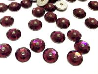 3mm Preciosa Crystal Amethyst Flat Back Sew-On Stones