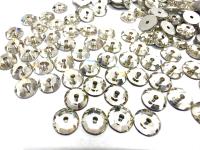 6mm Crystal Lochrose Stones – Preciosa Flat Back Sew-On Stones , Czech Beads