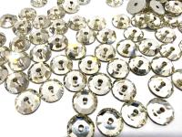 6mm Crystal Lochrose Stones – Preciosa Flat Back Sew-On Stones , Czech Beads