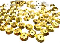 8mm Crystal Aurum Lochrose Stones – Preciosa Flat Back Sew-On Stones , Czech Beads