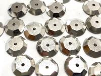 9mm Crystal Labrador Lochrose Stones – Preciosa Flat Back Sew-On Stones , Czech Beads
