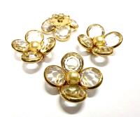 18 mm Vintage Crystal Swarovski Brooch Embellishment DIY Supplies wedding decorations