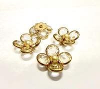 18 mm Vintage Crystal Swarovski Brooch Embellishment DIY Supplies wedding decorations