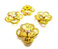 18 mm Vintage Crystal AB Swarovski Embellishment DIY Supplies wedding decorations