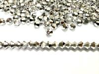 Swarovski Crystal Bicones (2.5mm) Metallic 2X Comet Argent Light