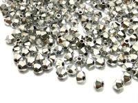 Swarovski Crystal Bicones (2.5mm) Metallic 2X Comet Argent Light