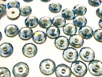 3mm Preciosa Crystal Light Sapphire Flat Back Sew-On Stones