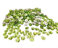 3mm Preciosa Crystal Peridot Flat Back Sew-On Stones